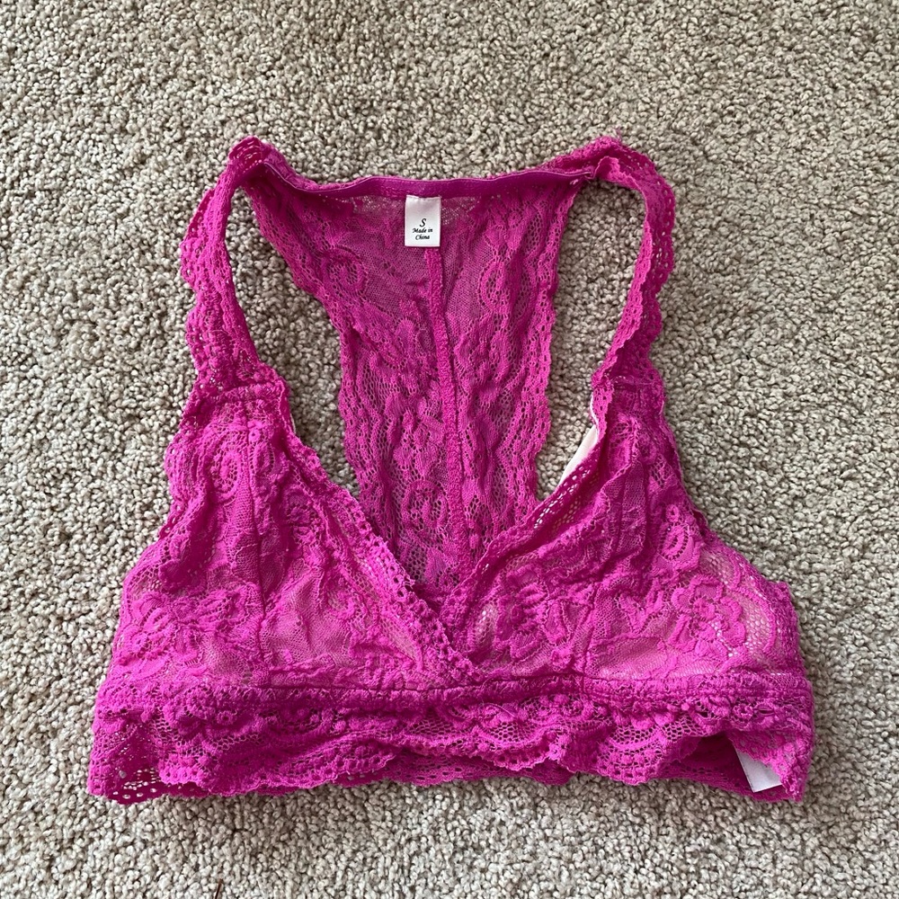 Hot Pink Bralette